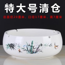 Ceramic Ashtrays Special Size Home Living Room Creativity Personality Trend Retro Office Guesthouse Windproof Smoke Cylinder