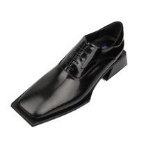 HUMANT #Ram Leather Derby Shoes (Gloss Black)