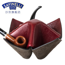 SAVINELLI creative ORIGAMI FOUR-bucket leather pipe rack M674 ACCESSORIES