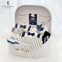 modomoma Neonatal Supplies Baby Gift Box Mens Treasure Autumn Dress English Gentleman Backwear