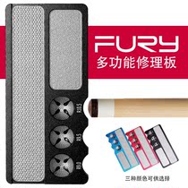 Fury Willy Billiard club leather head sharpening Multi-function repair tool Set 5-in-1 repair board Billiards accessories