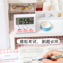 Three-year-two-class different stationery to do the exam-timer Student Time Efficiency Manager muted timing