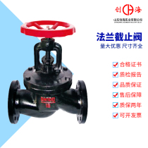 Tap water J41T-16 cast iron flange globe valve cast iron steam valve DN100