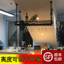 Bar upside down wine cup holder creative tall cup holder hanging Red Wine Rack restaurant hanging cup holder wine cup holder ornaments