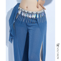 Gorgeous show belly dance waist chain heavy industry Joker ladies fashion decoration handmade diamond tassel diamond chain accessories