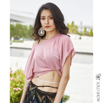 Gorgeous solo show (welfare feedback 19 9)2021 belly dance practice suit small coat color random