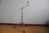 High-grade three-section cymbal bracket straight and inclined dual-use inclined bracket oblique drop bracket oblique pole frame