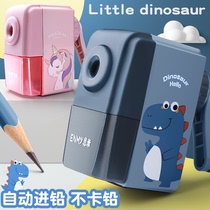 Pencil sharpener Hand-cranked pencil sharpener Manual pen sharpener for primary school students Automatic childrens adjustable thickness planer pen machine drill pen repair pen rotary car stripping pin pen device Kindergarten small portable