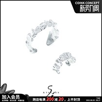  AtelierSo Official authorized Ground fish Series Sango Coral Set Ring 925 silver original design