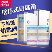 Dili 96-position key box key aluminum alloy key cabinet wall-mounted Key Management box lock key storage box 50802