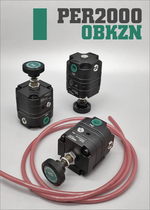 Precision pressure regulating valve PER2000 RANGE 2-120 P S L black precision pressure regulating valve