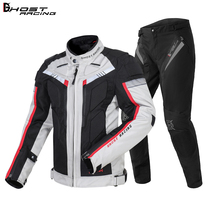 Motorcycle riding suit suit mens motorcycle suit racing suit Off-road waterproof fall-proof motorcycle tour rally knight suit four seasons