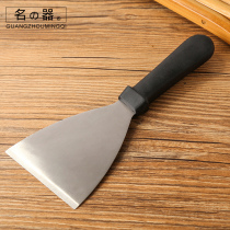 Cake shovel Teppanyaki stainless steel steak spatula pizza fried shovel hand grab cookie biscuit triangle shovel pancake shovel