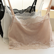 Summer silk full lace anti-gusset chest thin small sling with bottoming vest mulberry silk wrap chest