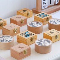 Wooden hand Music Box children Christmas gift diy retro music box primary school girl birthday gift male