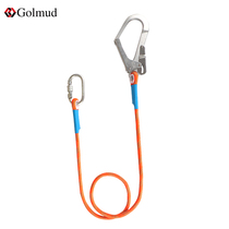 Safety rope Outdoor fall prevention Electrician work protection rope Insurance belt Seat belt big hook limit rope GM8061