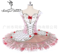 Burgundy Don Quixote tutu Dress Tailored Ballet Performance Competition Costume Adult Professional Ballet
