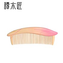Carpenter Tan gift box Camellia series creative wood comb creative cute fashion gift for girlfriends