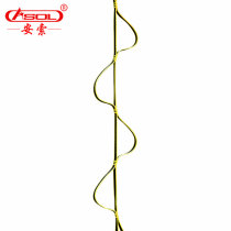 Ansuo outdoor climbing climbing chrysanthemum rope yoga aerial safety flat belt chrysanthemum rope strong wear-resistant flat belt ring equipment