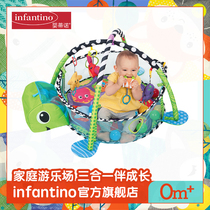 infantino American Baby Tino Newborn Baby Fitness Rack Baby Game Pad Ocean Toys