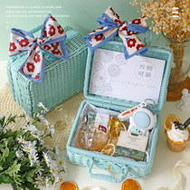 Son Ensemble Young Girl Hearts Birthday Gift Girls Vines Carry-on Basket Delivery Girlfriend Bestie Practical Senior Small Crowdgift
