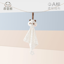 Well-behaed chic bear appeasing towel baby Entrance Doll Coaxing Baby Sleeping Thever 0-1 Years Old Plush Hand Puppet Toy