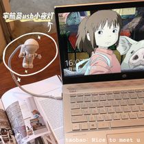 Creative astronaut USB small night light portable computer hose LED mini student dormitory lamp with eye protection light gifts