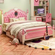 Childrens cots girl princess bed single girls pink bed childrens bedroom furniture pack 1 2 m