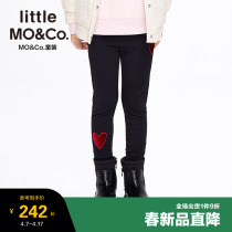 little-moco childrens dress 22 spring dress new girls length sashimi pants underpants KBB1PAT028