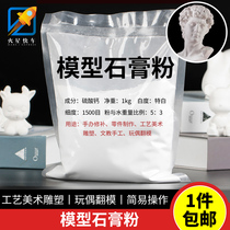 Gypsum powder high strength model aromatherapy diy handmade material scene Art Special sculpture Mold material