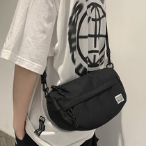 Slanted Satchel Men Ins Tide Pack 100 Hitch Movement Small Satchel Day Ensemble Casual Student Single Shoulder Bag Tidal Card Women