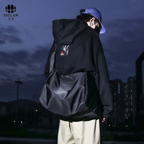 New large-capacity shoulder bag casual messenger bag womens trendy bag travel bag fitness bag ulzzang mens bag