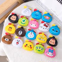 Clearance cartoon mini fan home hand-held small electric fan student silent portable fan