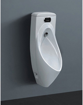 Small apartment home hotel integrated automatic induction wall type deodorant ceramic urinal urinal urine bucket