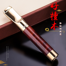 zobo genuine cigarette nozzle filter Circulation type can clean mens solid wood handmade thickness dual-use cigarette filter