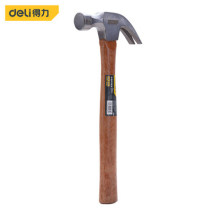 Deli multi-function sheep horn hammer wood handle nail hammer Woodworking hammer Small iron hammer iron hammer hammer 0 5kg