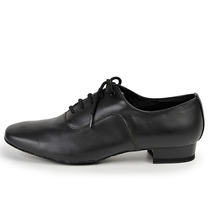 Betty Quick Step Dance Tango Shoes 301 Men GB Professional Dance Shoes Flat Heel Leather Waltz Leather