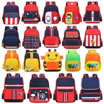 Kindergarten schoolbag custom printed logo logo for boys and girls 2-8 years old cartoon backpack training tutorial class customization