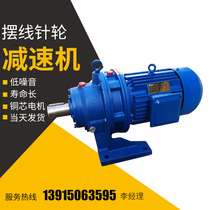 Changzhou cycloid pin wheel reducer Horizontal vertical BWD XWD BLD XLD with explosion-proof motor mixer