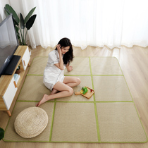 Day Style Living Room Carpet Tatami Mat bedroom splicing mat Mat Tea Table Mat Summer Bedside Children Crawl Mat