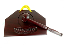 Red pear solid wood carved lotus playing board with hammer Shangtang fasting food open bath Pu Please monastic Puja dharma instrument