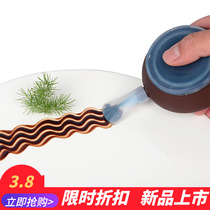 Curry Silicone Wire Pull Wire Wave Head Framed Florator Creative Chefs Tool Framed Flowers Pot Macaron Pot With Jam Painting Pot