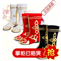 Tibetan boots Xinjiang dance shoes Mongolian boots Tibetan Tibetan boots Dance boots womens mid-barrel boots Tibetan boots mens dance boots Women