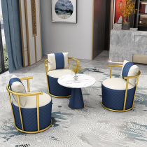 Sales office In talks with sofa table and chairs Composition light extravagant creativity Reception trio Shops Commercial 4s Shop VIP sofas