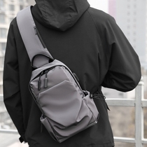 Hong Kong Tide Card Bag Rat Chest Bag Mens Slanted Satchel Bag Oxford Cloth Fashion Korean Version Chest Front Small Backpack Single Shoulder Bag