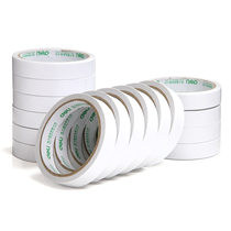Deli 30402 tissue paper double-sided tape 18cm * 10y double-sided tape office student manual tape single roll