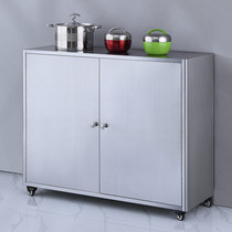 Stainless steel cabinet floor containing cabinet Balcony Ground Cabinet Bathroom storage side cabinet Kitchen Cupboard cabinet Items Cupboard