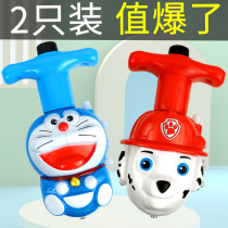 Gyro toy magic children glowing outdoor music rotating cartoon electric colorful flash boys and girls Net Red