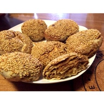 ㊙Beijing Gourmet Niujie Halal salt and pepper pancakes Hemp sauce pancakes Sugar fire combination with a total of