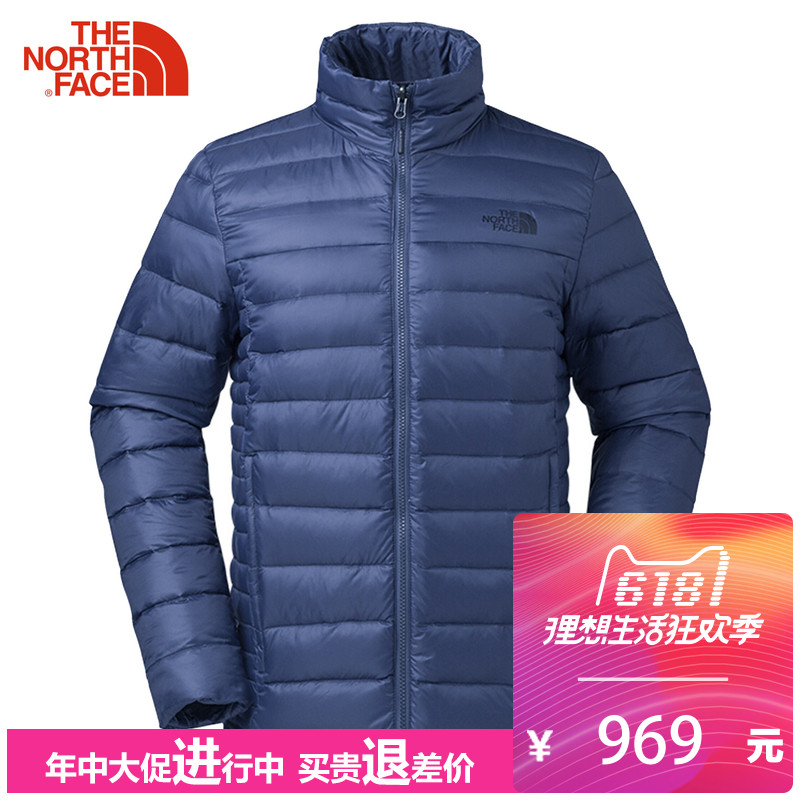 The North Face Down Garment, Fall and Winter Outdoor 700-fold Water-proof and Warm Jacket Jacket, 35E8